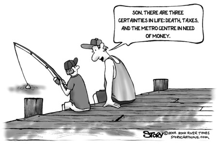 Metro Centre Cartoon
